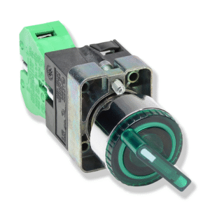 2-Position Green Selector Switch 1729-0204