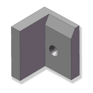 MAL24 Series Drop Arm Right Guide Block 1177-0019