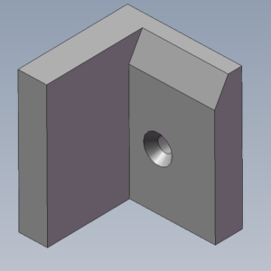 24Alnms-Drop Arm Guide Block Right Side 1177-0019
