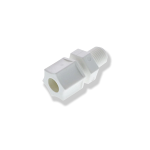 Polypropylene Male Connector 3/8" OD x 1/4" MPT 8561-5094